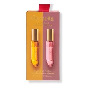 ORABELLA Florals Travel Duo Blooming Fire & Window2Soul - .33 fl oz ea NIB